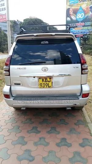 Toyota Land Cruiser Prado 2007 Silver
