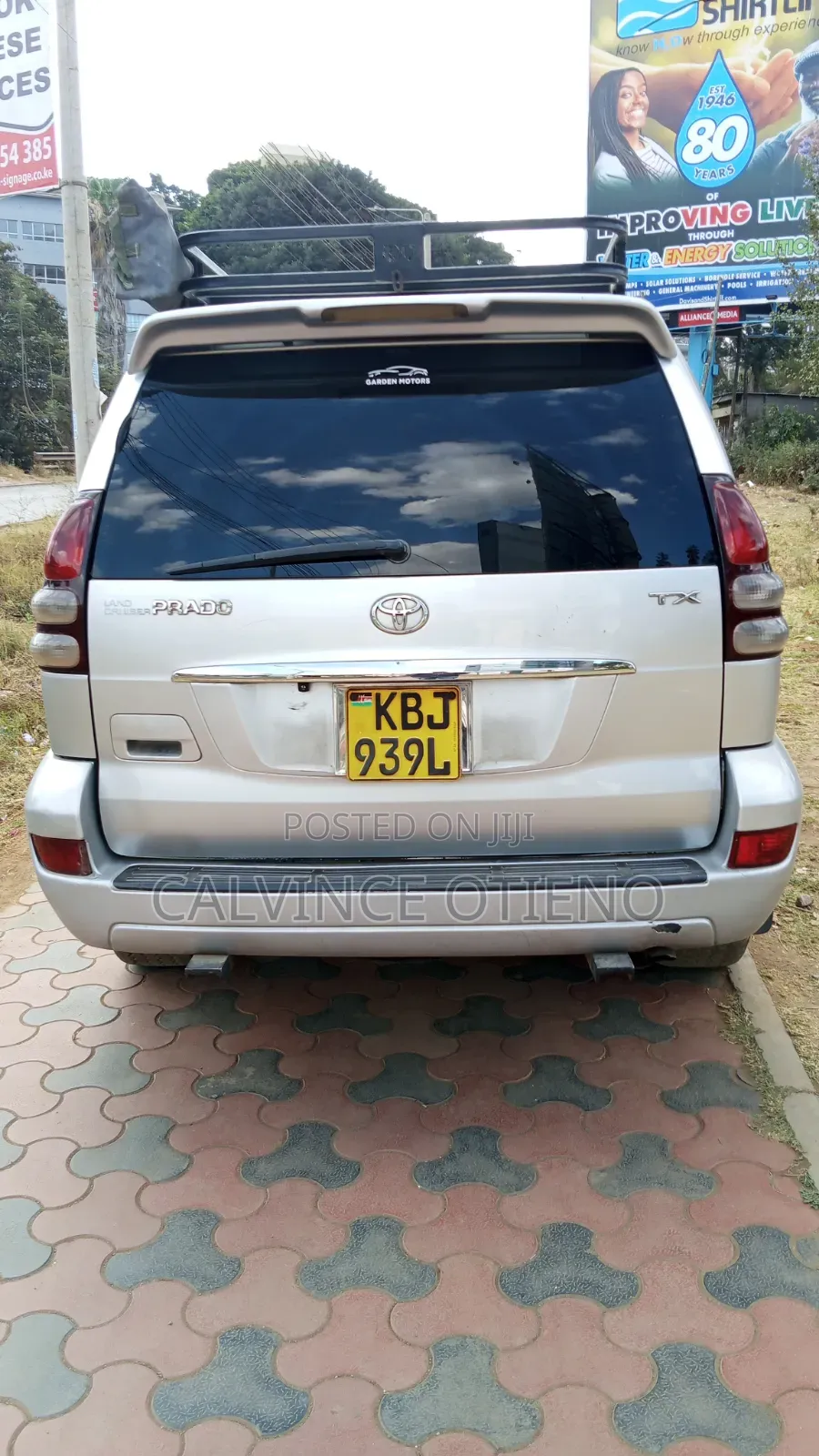 Toyota Land Cruiser Prado 2007 Silver