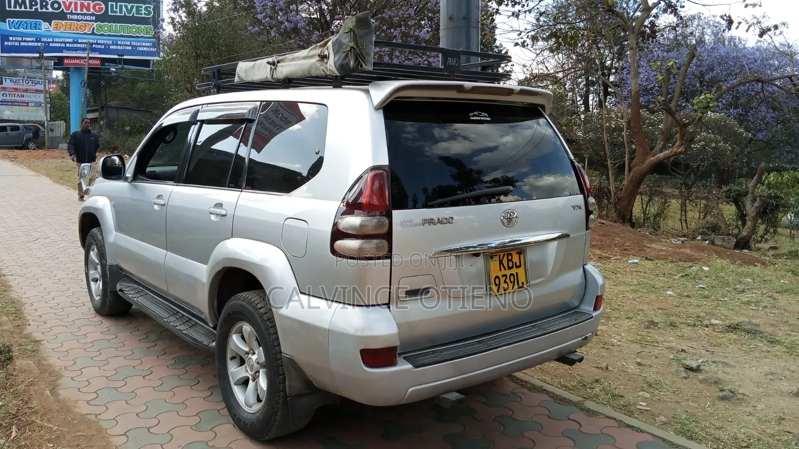 Toyota Land Cruiser Prado 2007 Silver
