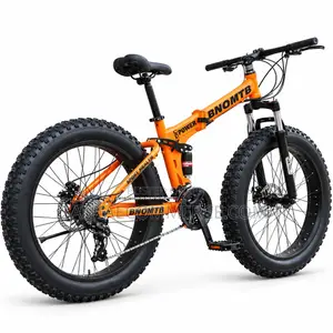 Size 26′′ Folding Fat Tire Mountain Bike