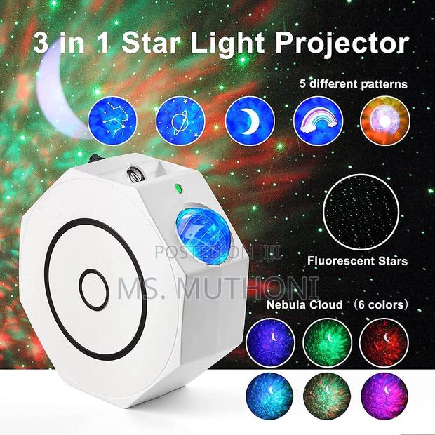 Smart Home LED Table Lamp With Interactive 3D Projector Light - thumbnail 2