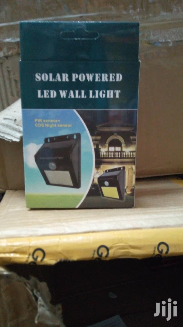 Solar Led Wall Light With A Night Sensor