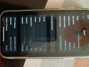 Apple iPhone XR 64 GB Black