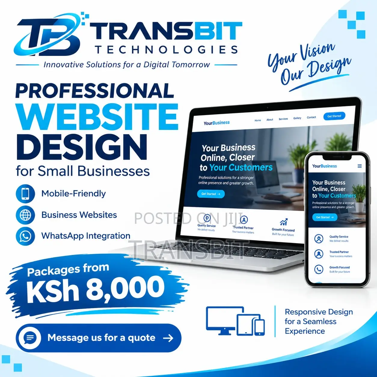 Professional Website Design for Businesses in Kenya