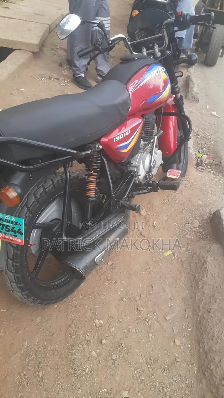 Bajaj Boxer 150 UG 2024 Red