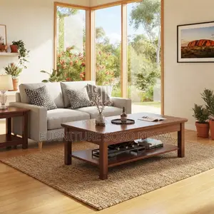 Executive Coffee Table | Home Office Lounge Modern Mahogany Tables