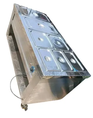 Commercial Stainless Steel Bain-Marie Food Warmer