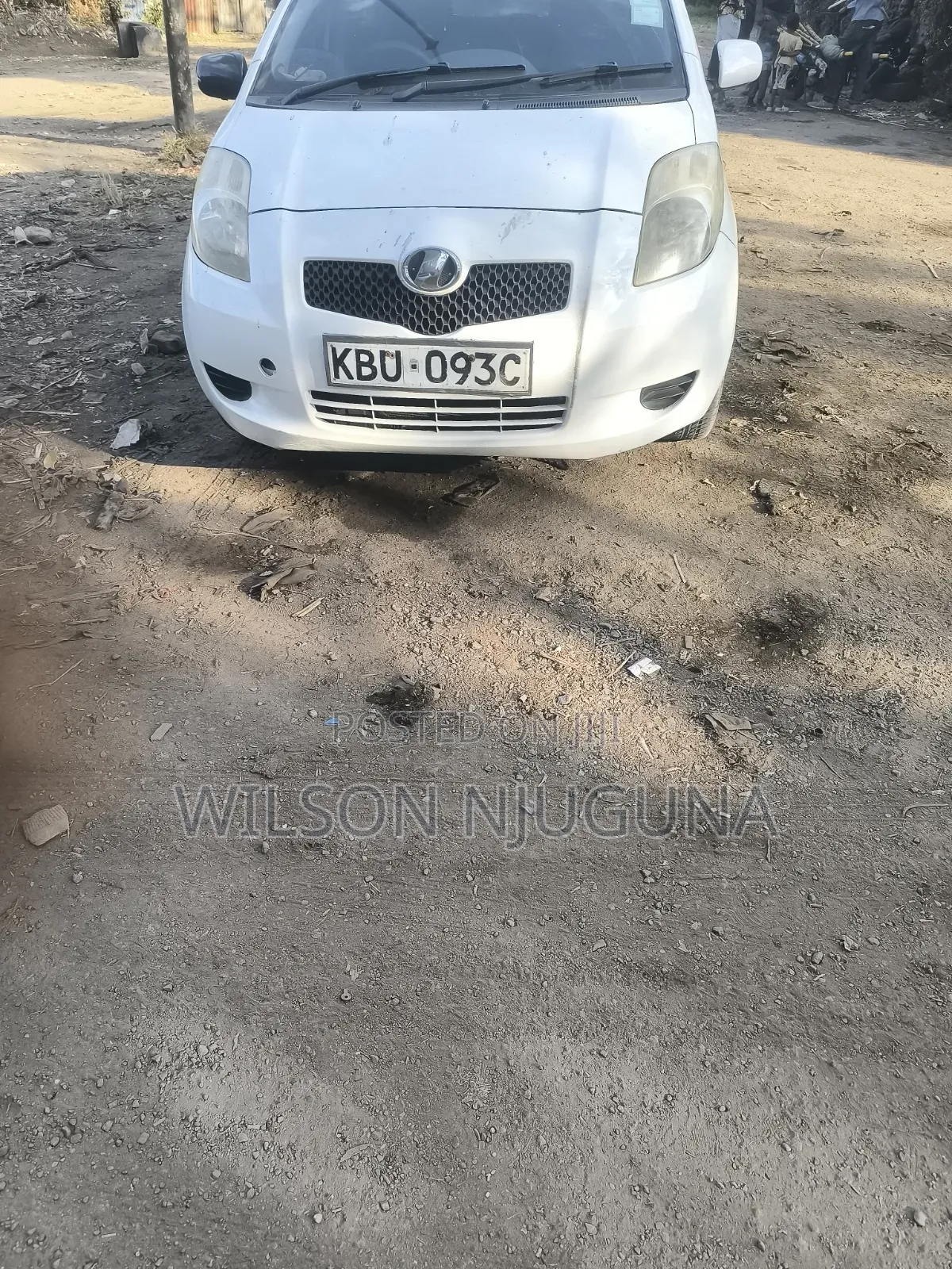 Toyota Vitz 2005 White