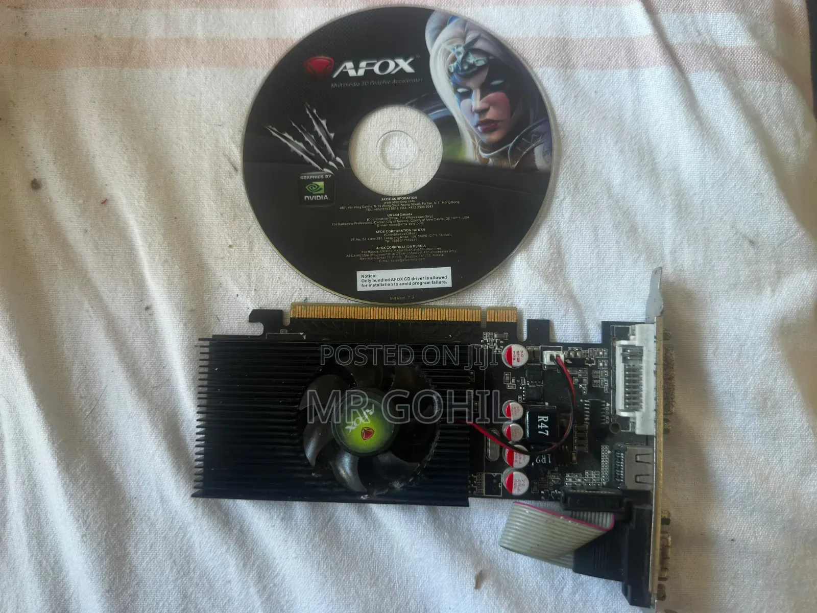 Afox Nvidia Graphics Card -Quick Sale Text Only Watsapp