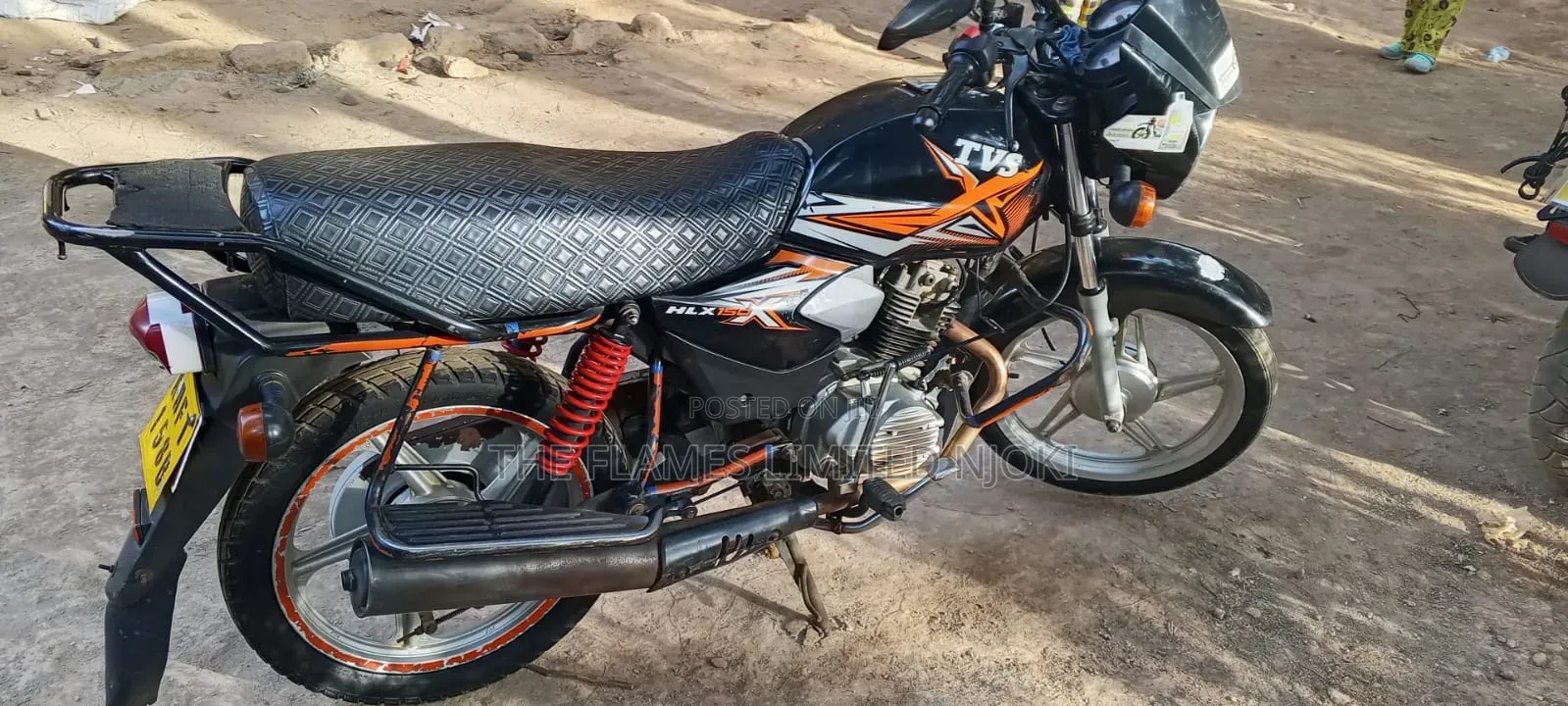 TVS HLX Plus ES 2021 Black