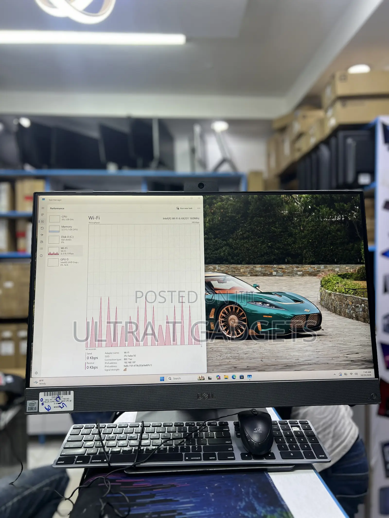 Desktop Computer Dell 16GB Intel Core i5 SSD 512GB