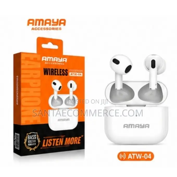 AMAYA ATW-04 Wireless Bluetooth Earbuds KSh1,450