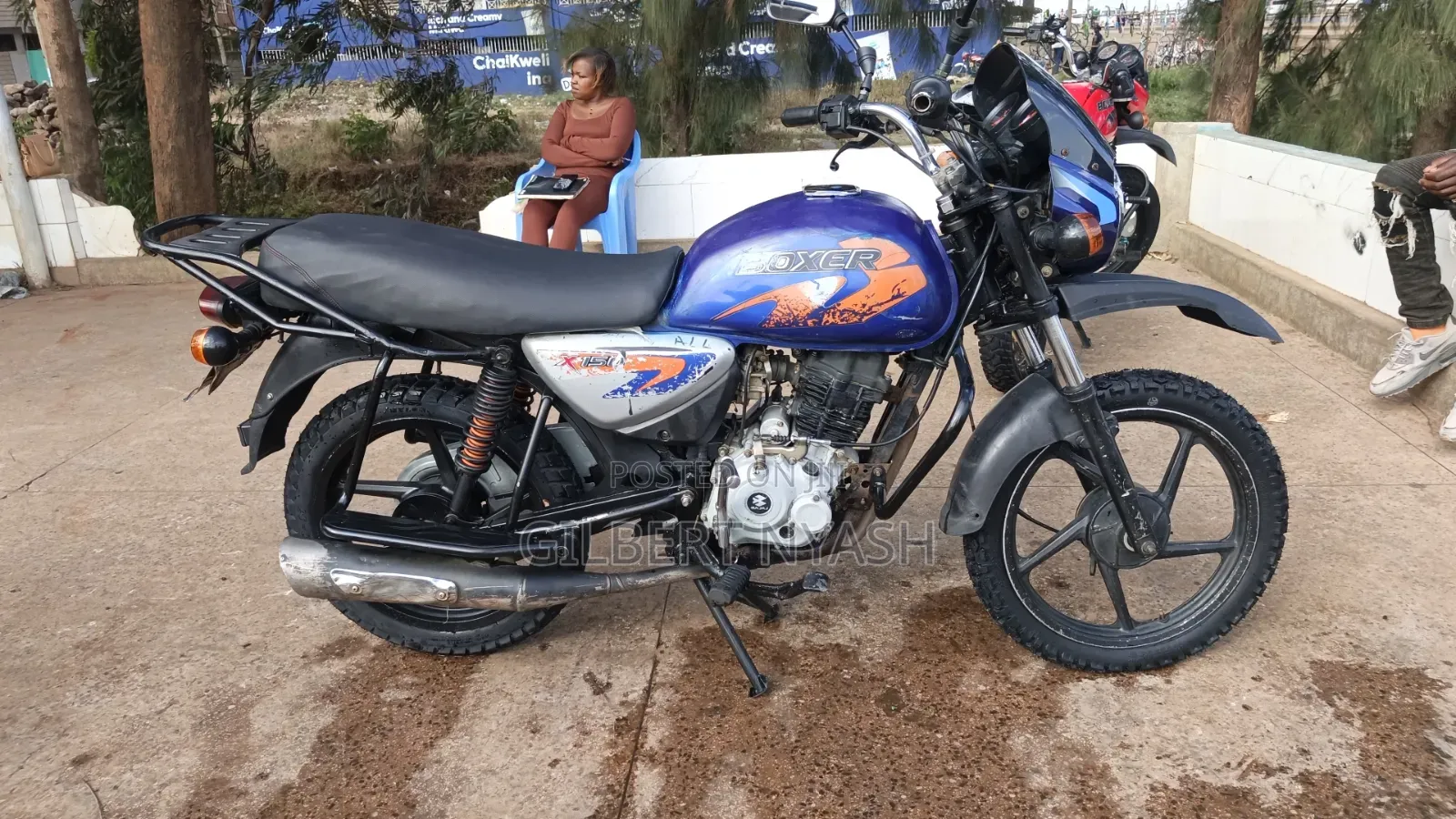 Bajaj Boxer 150 UG 2019 Blue