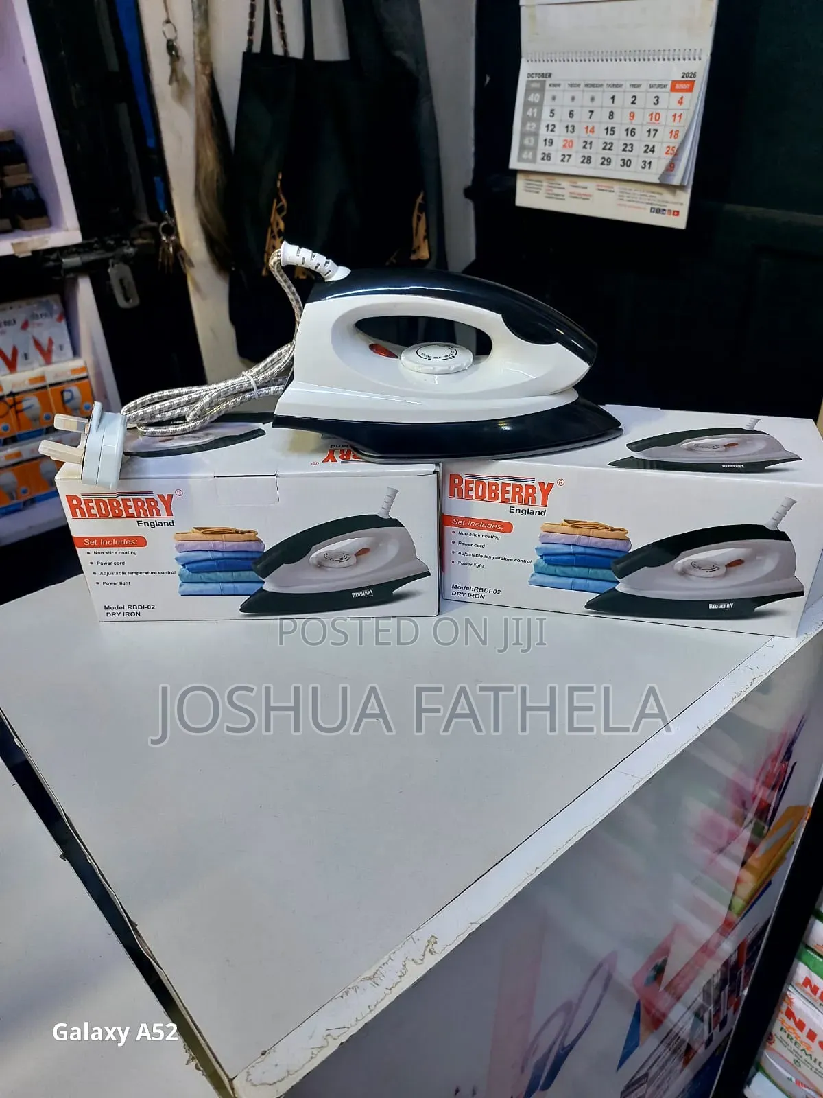 Redberry Dry Iron