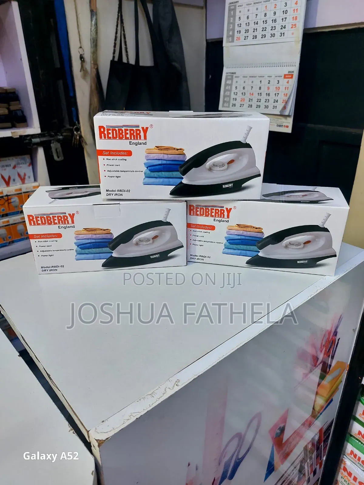 Redberry Dry Iron