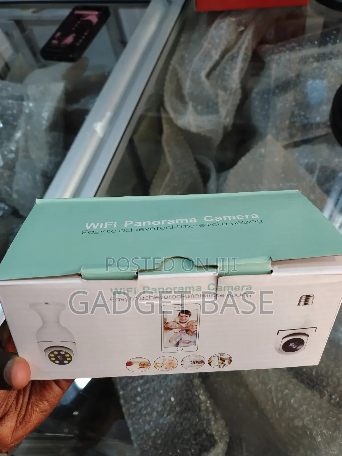 WiFi Panorama Security Camera 360° Panoramic View & Remote Monitoring