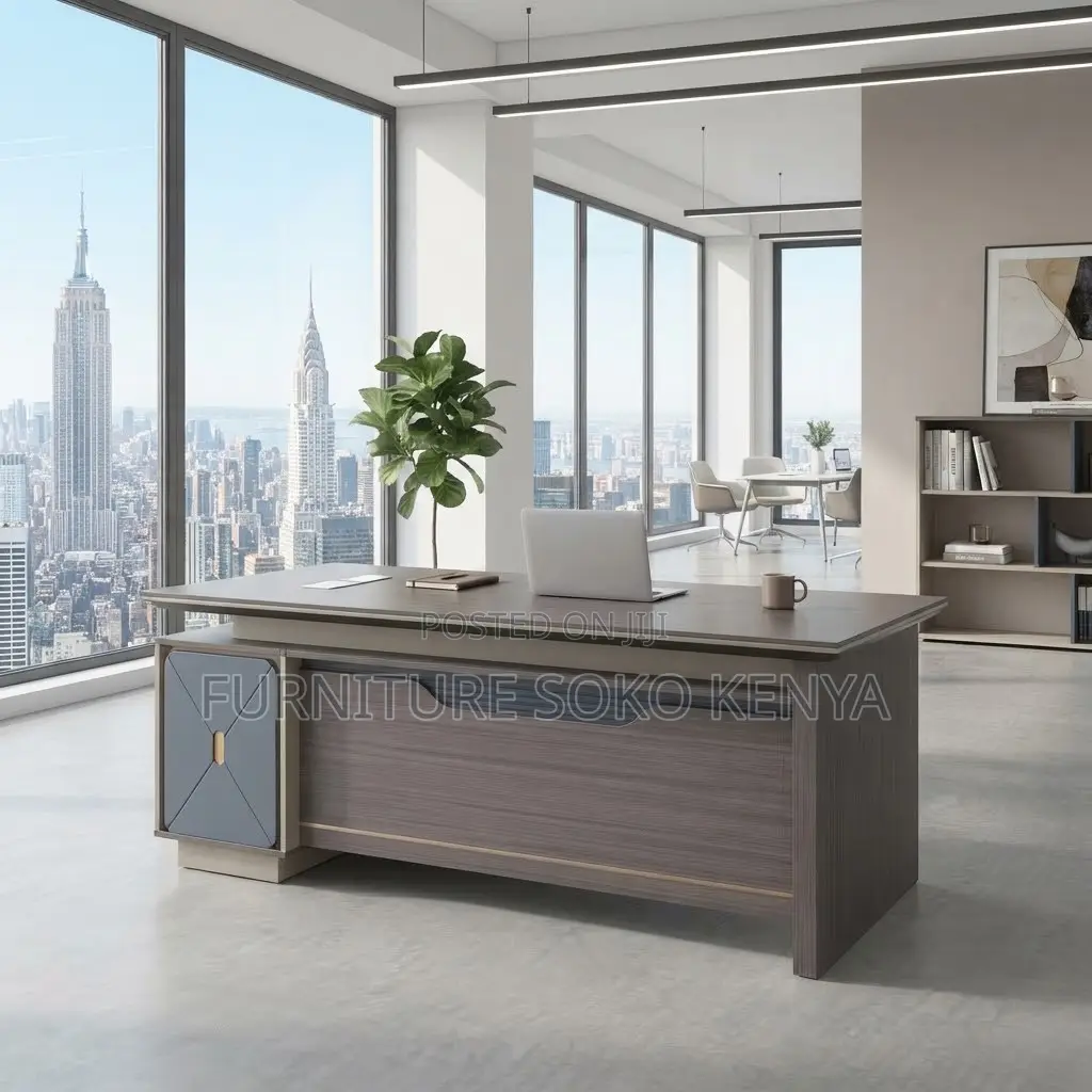 High Bosses Desk | 1600mm Executive Long | Modern Desk