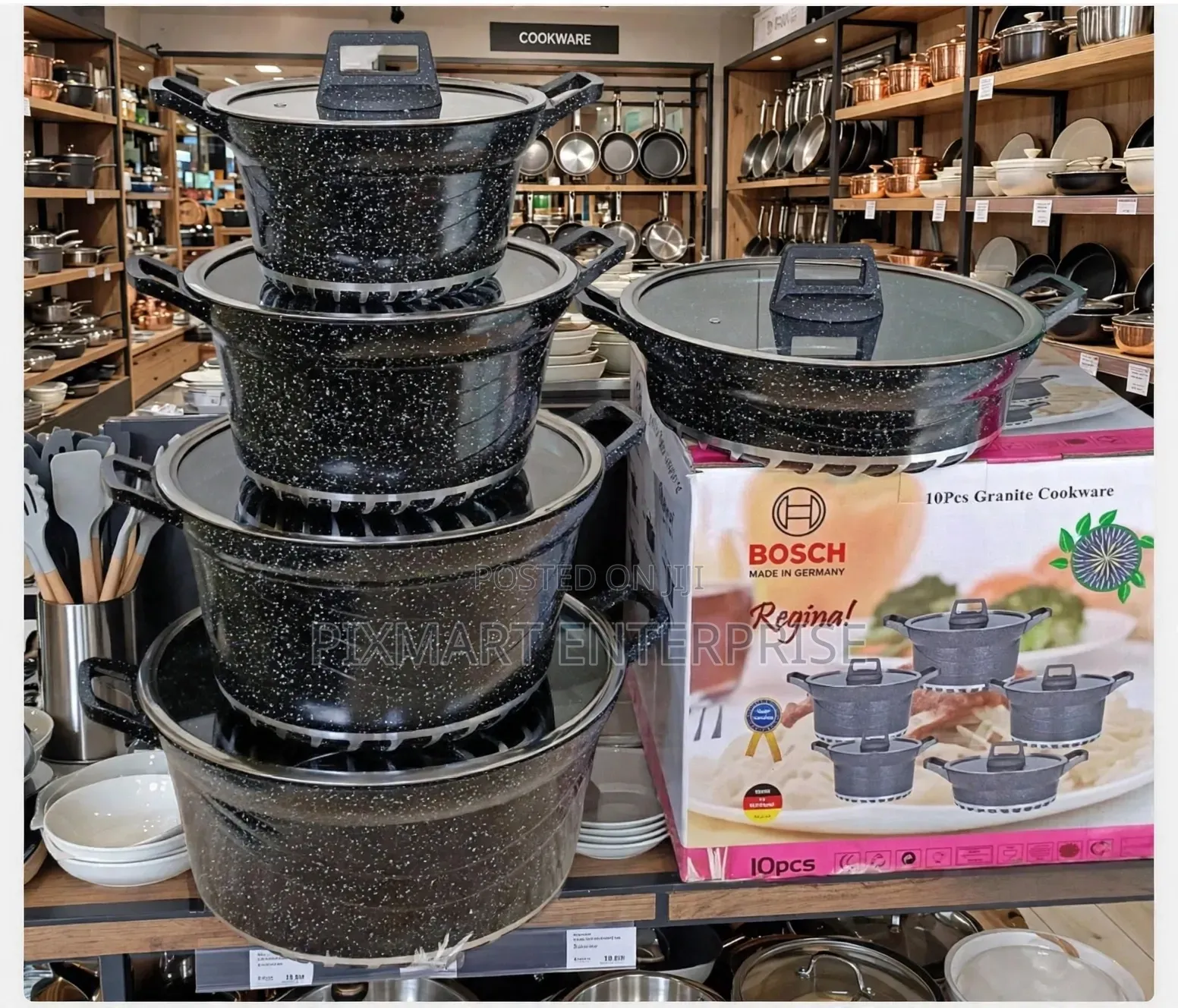 Non Stick Granite Cooking Pot for Rice Stews and Meals