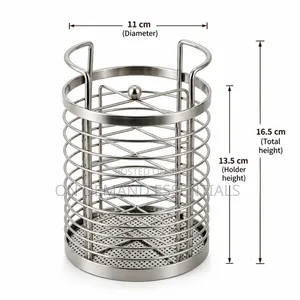 New Stainless Steel Rotating Chopstick Holder