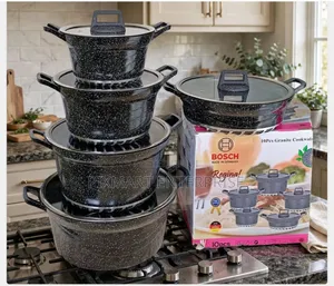 Bosch Granite Stone Coated Pot for Daily Meal Preparation