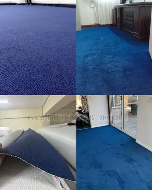 Wall to Wall Office Carpets Blue Dark and Oceans Blue Rays