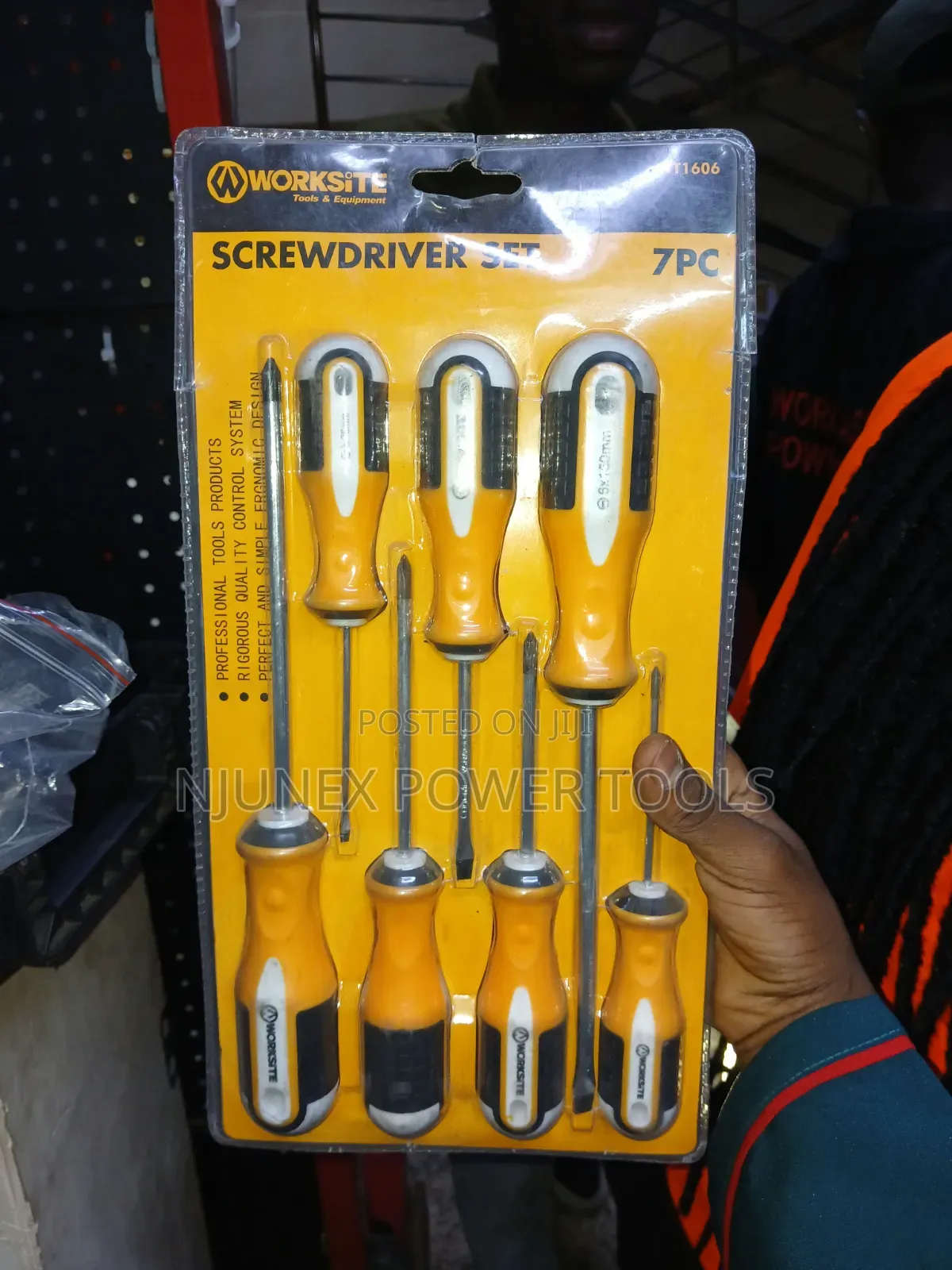 Worksite 7-Piece Screwdriver Set (Model WT1606)