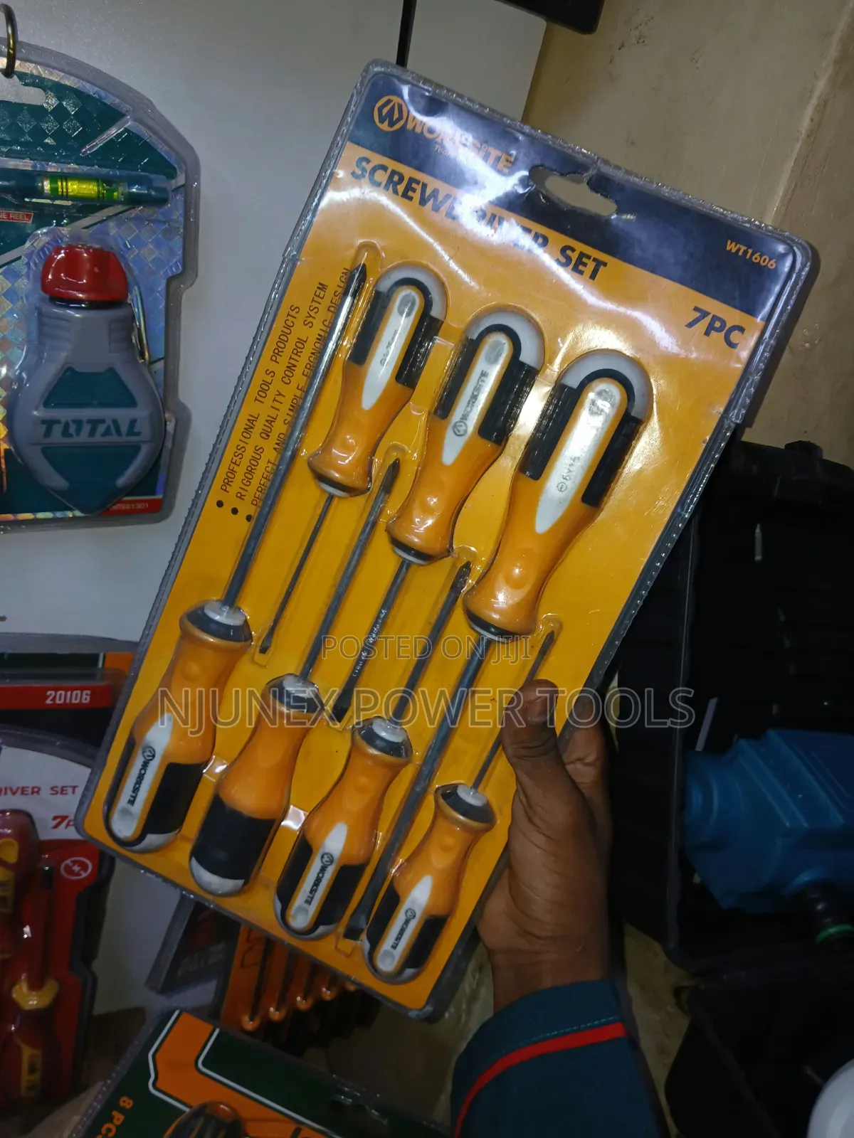 Worksite 7-Piece Screwdriver Set (Model WT1606)