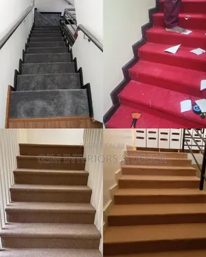 Grey Wall to Wall Carpets for Stairs and Flat Flooring Carpets