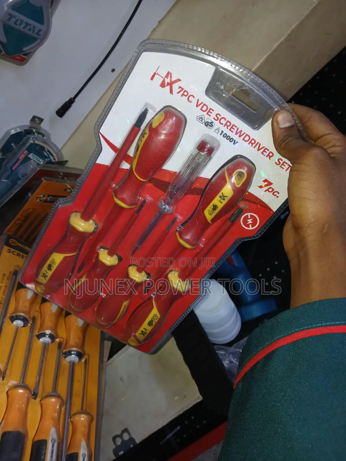7-Piece HX VDE Insulated Screwdriver Set