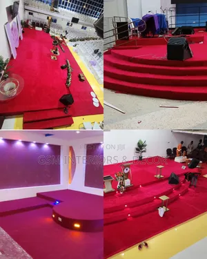 New Arrivals Red Carpets for Church Altar Installation Countrywide