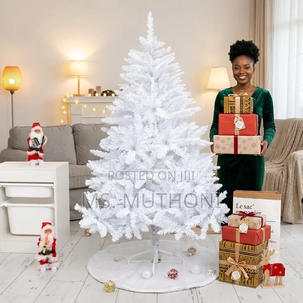 6 Ft Blizzard White Fir Christmas Tree