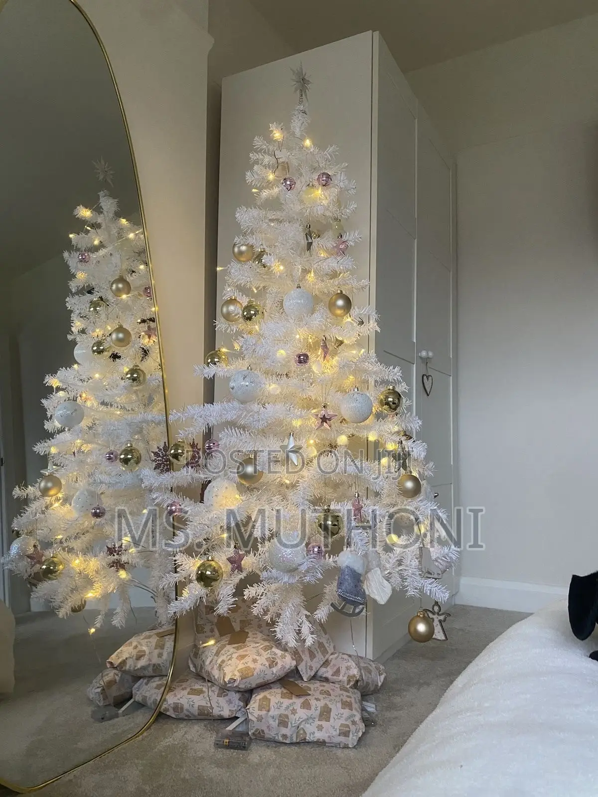 6 Ft Blizzard White Fir Christmas Tree