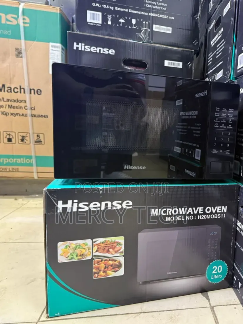Hisense 20L Digital Microwave (H20MOBS11, Black)