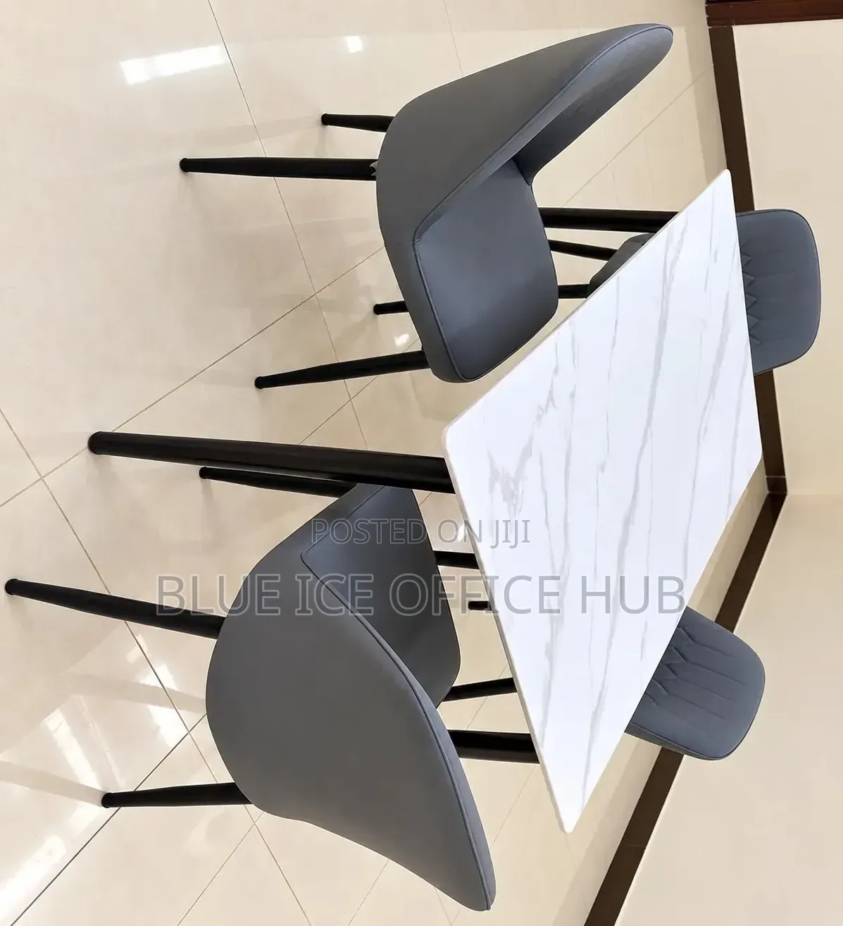 Marble Dining Table and Chairs