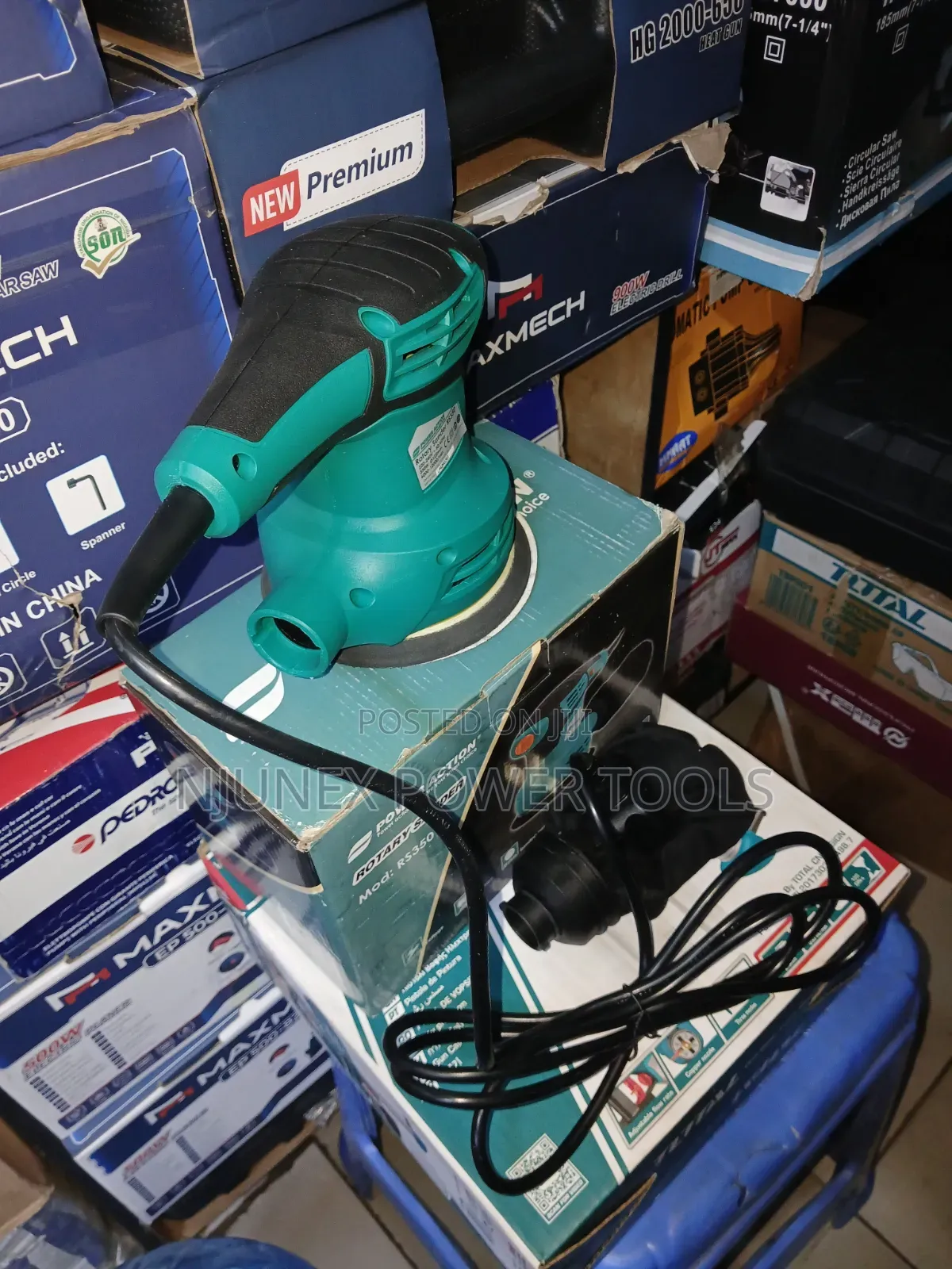 Power Action Rotary Sander (Model RS350) With a 350W Motor