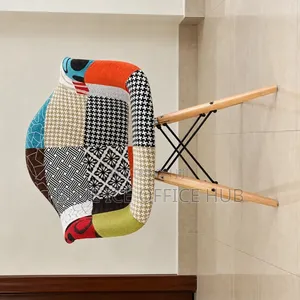 Colourful Patchwork Eames Chair