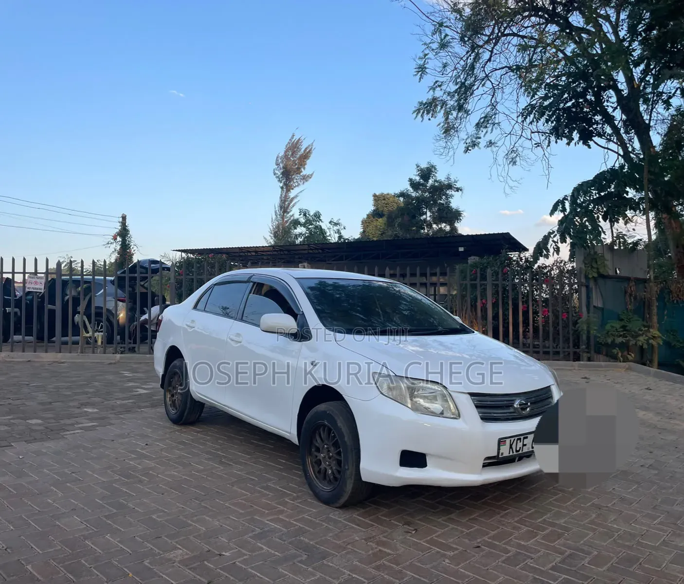 Toyota Axio 2010 White