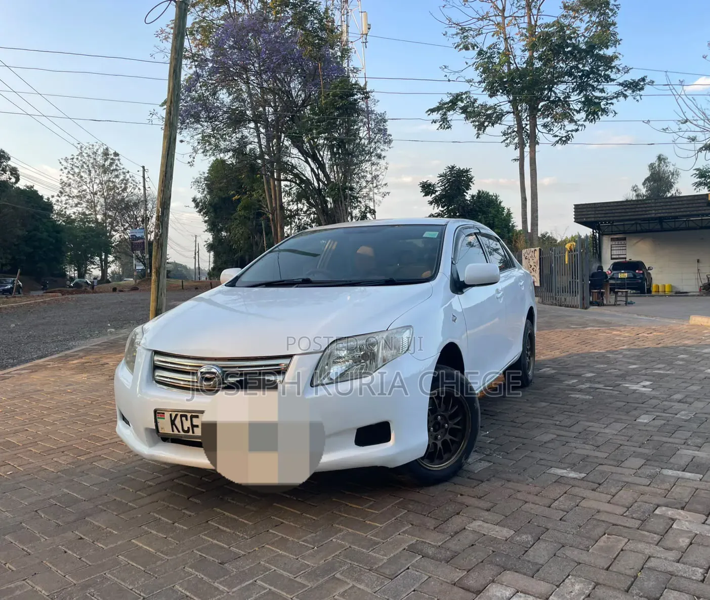 Toyota Axio 2010 White