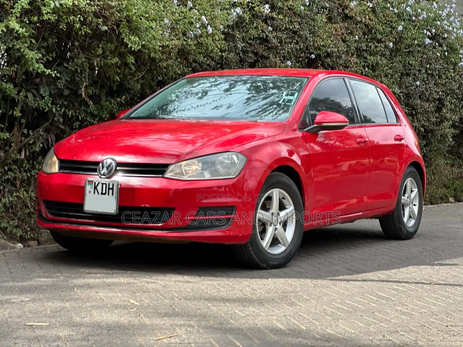 Volkswagen Golf 2015 Red