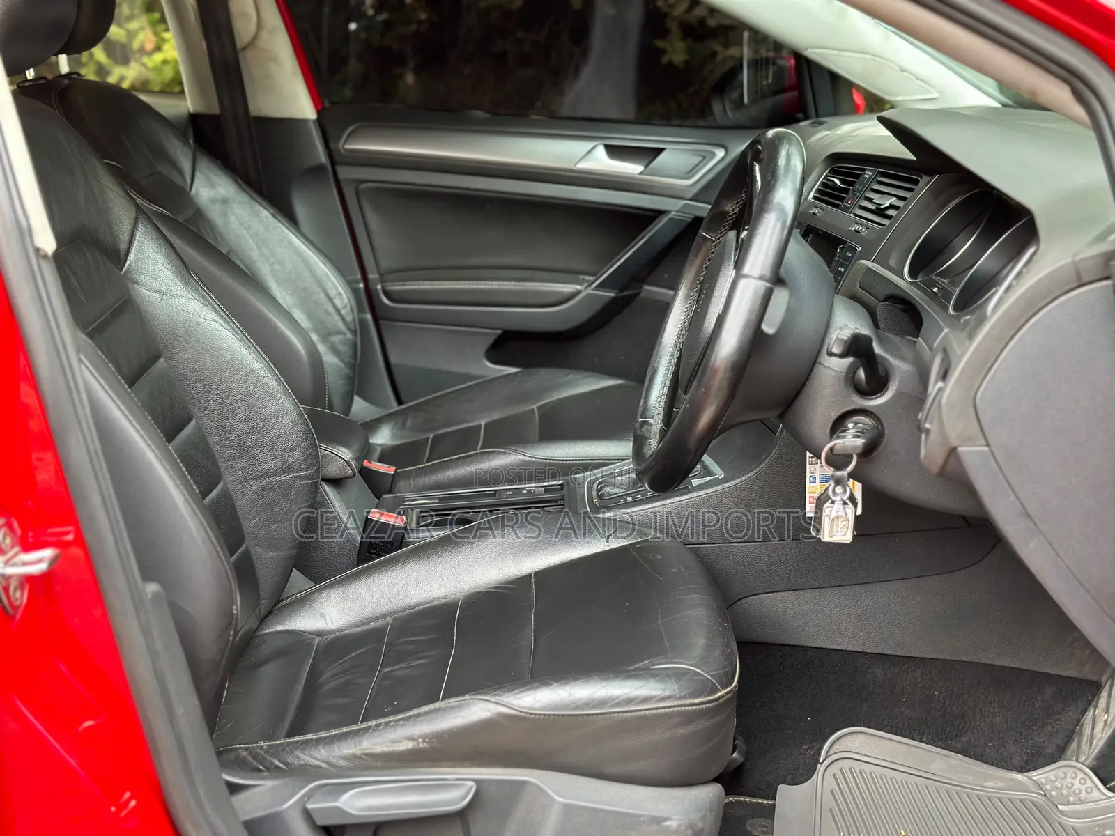 Volkswagen Golf 2015 Red
