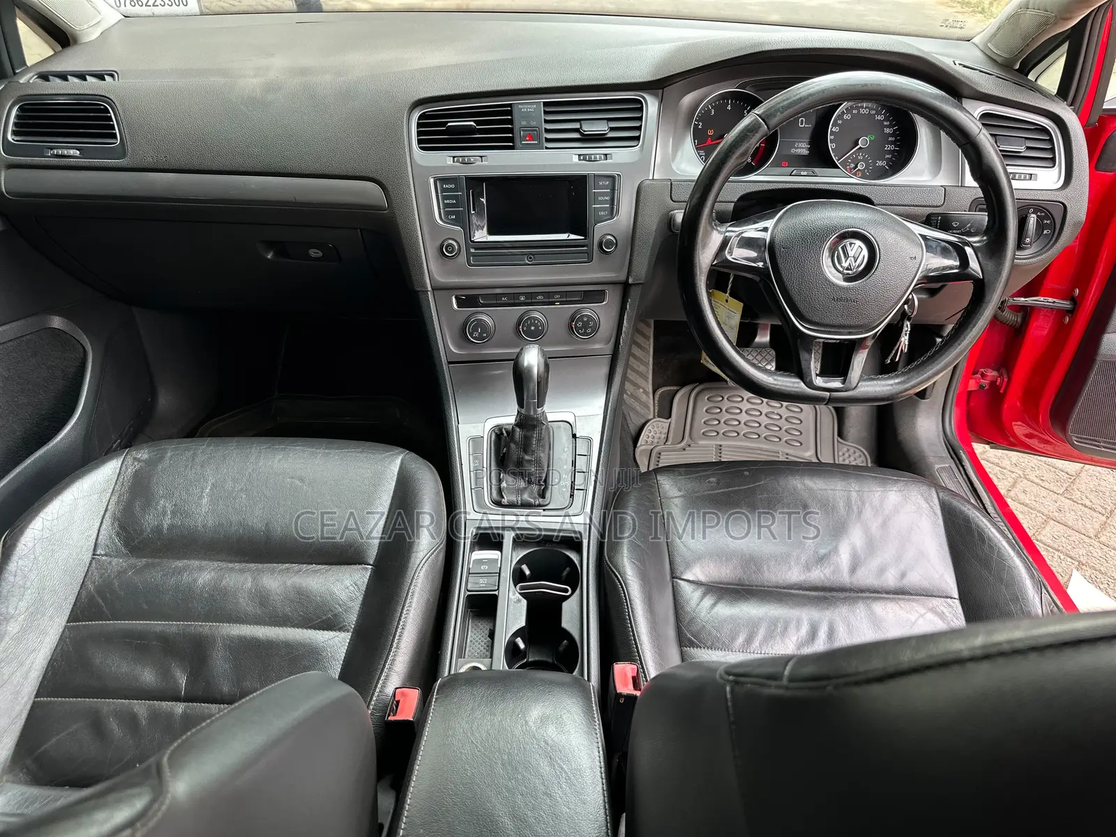 Volkswagen Golf 2015 Red