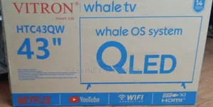 Vitron 43” Whale OS Frameless Smart LED TV