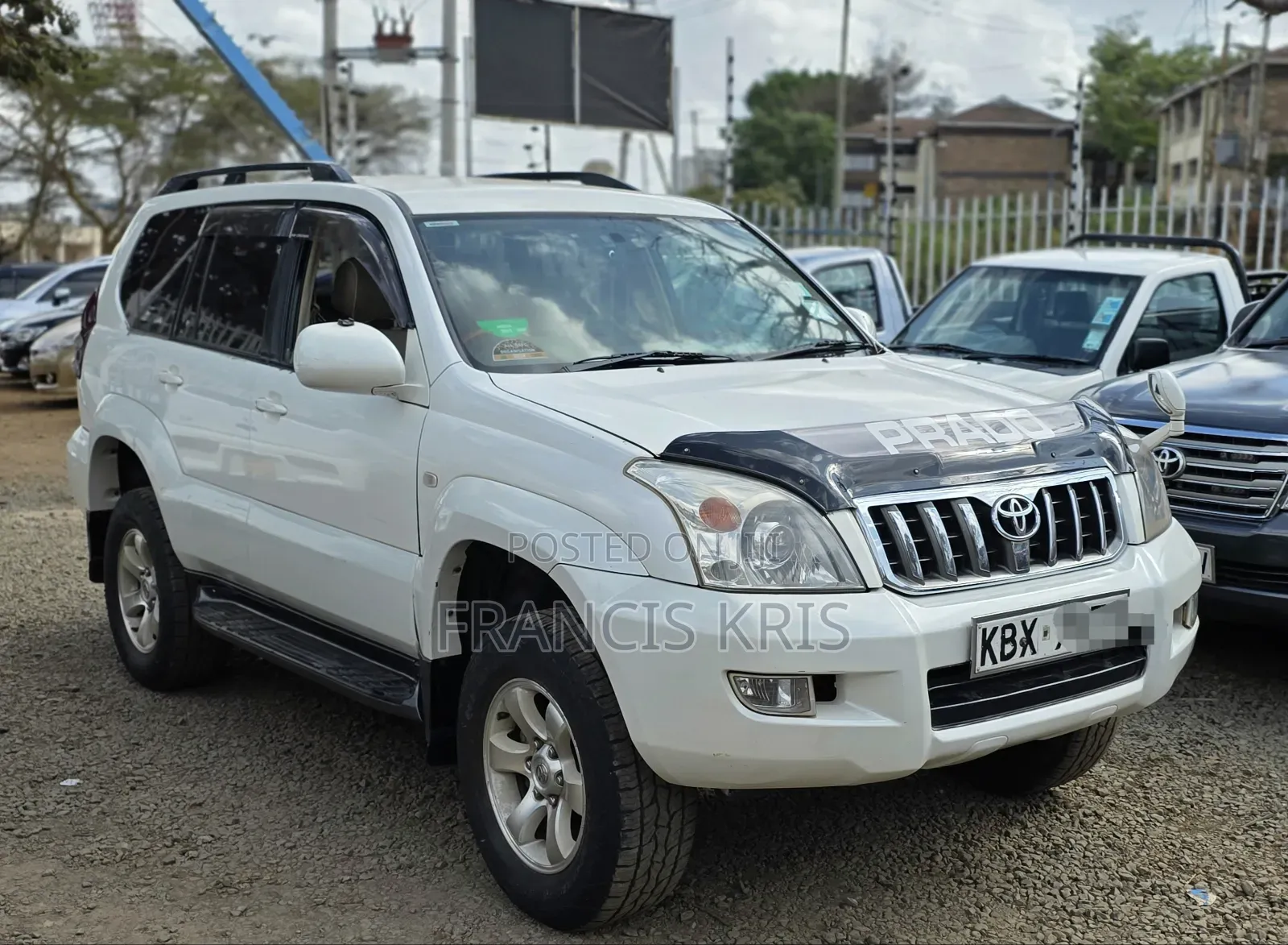 Toyota Land Cruiser Prado 2006 White