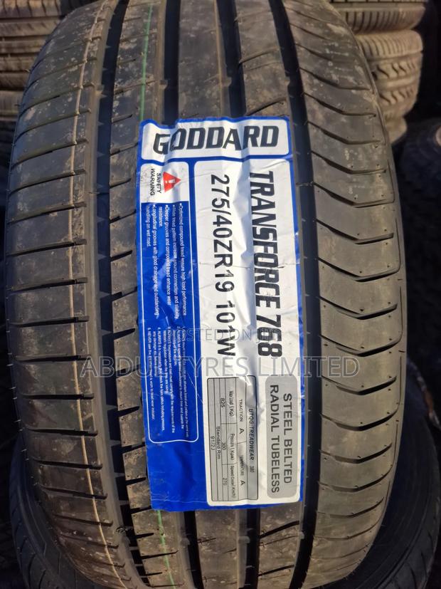 275/40zr19 Goddard Transforce Tire