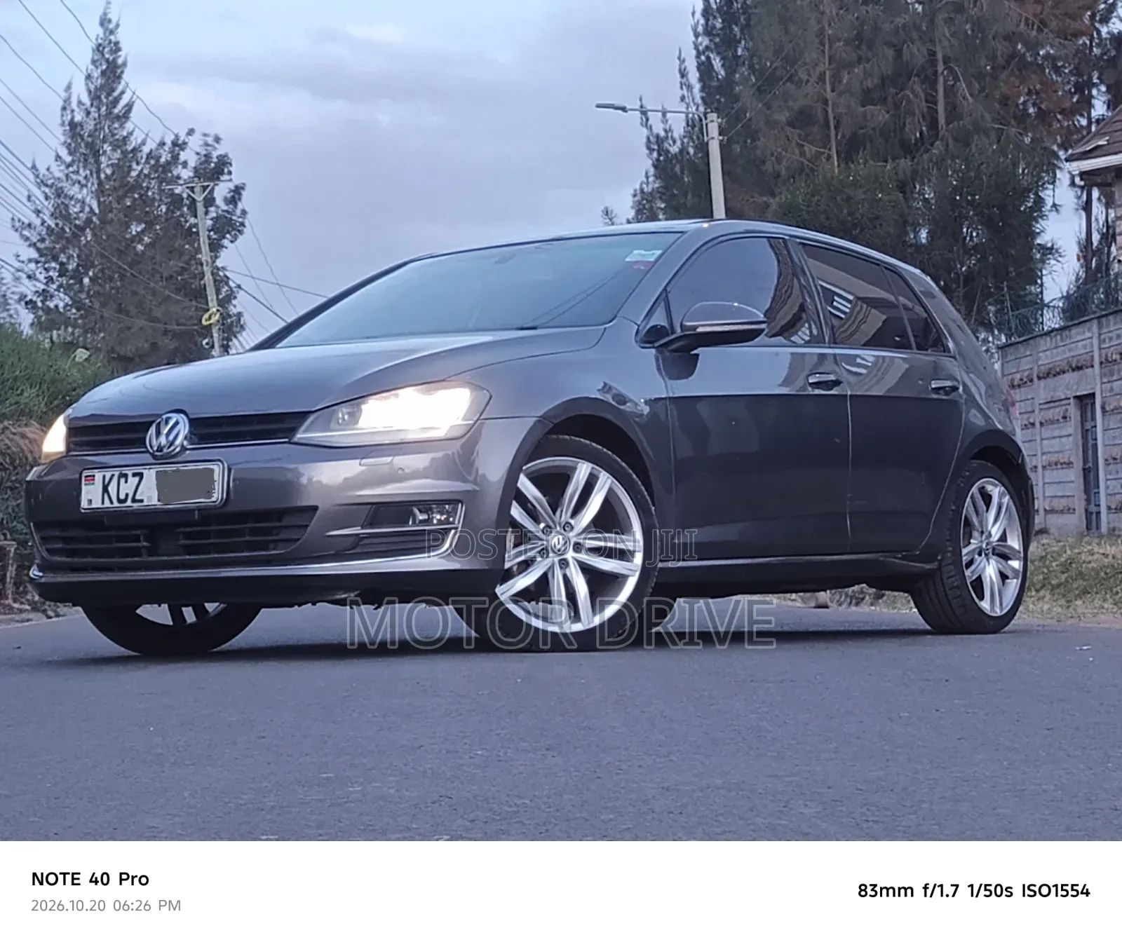 Volkswagen Golf 2014 Gray