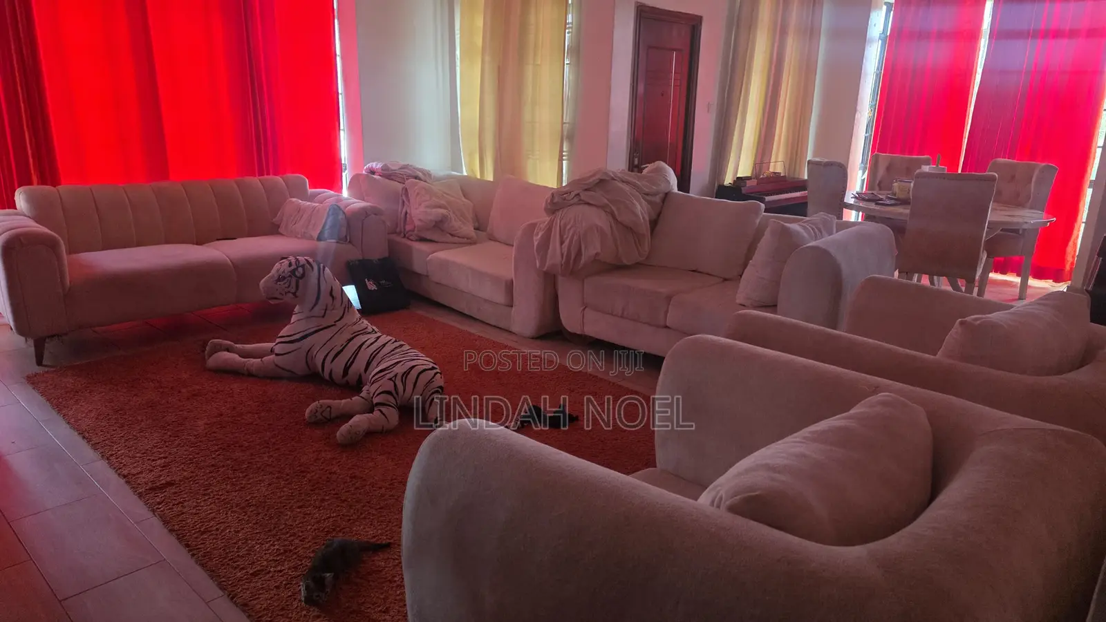 Used White Big Size 10Seaters/Sofas