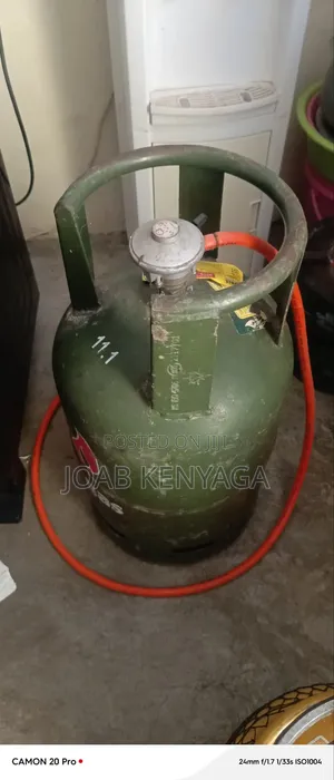 Empty Cooking Gas Tank