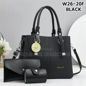 Premium 3-in-1 Xuanli Lisa Handbag Set – Elegant Pleated Design