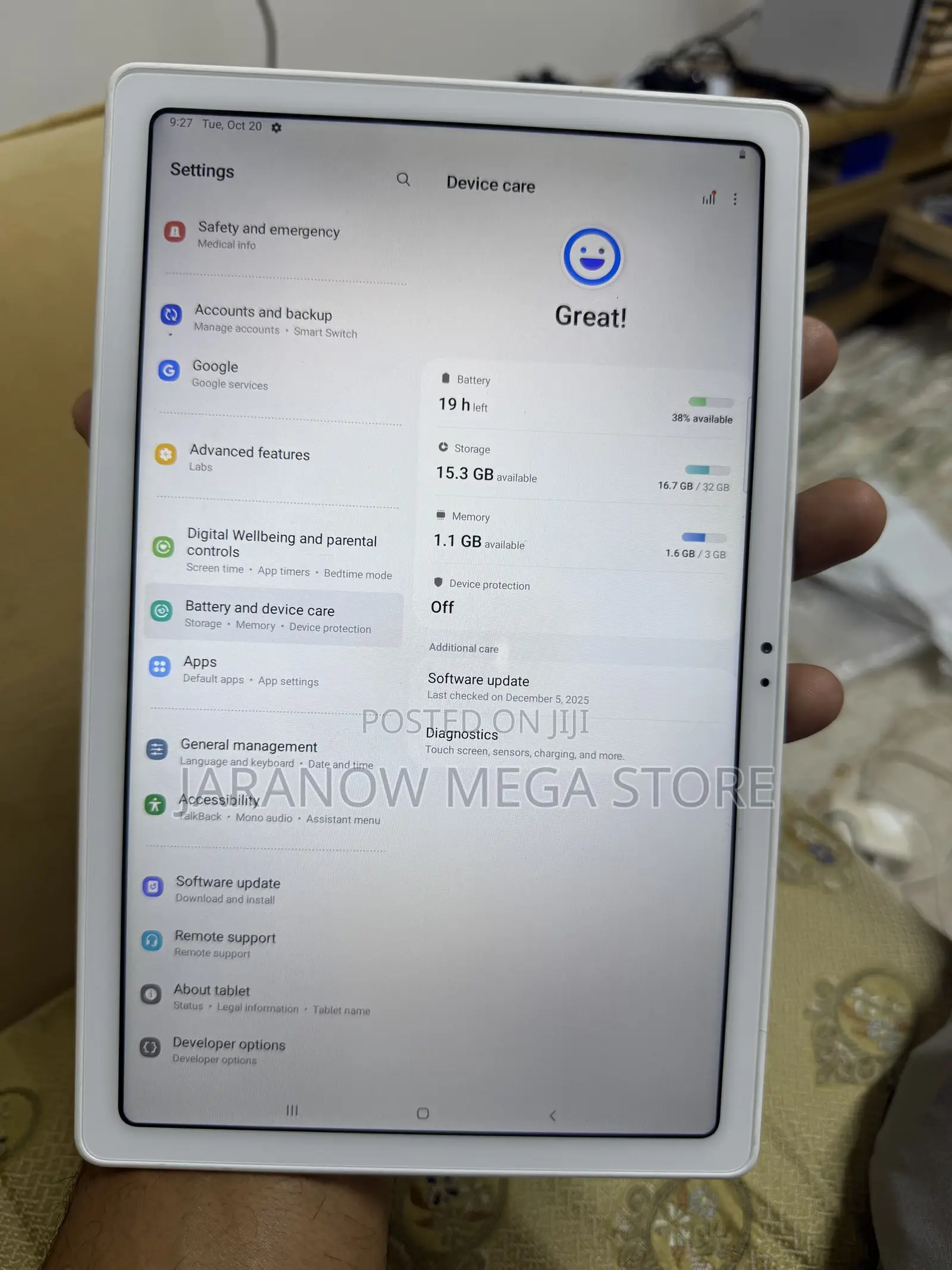 Samsung Galaxy Tab A7 10.4 (2020) 32 GB White