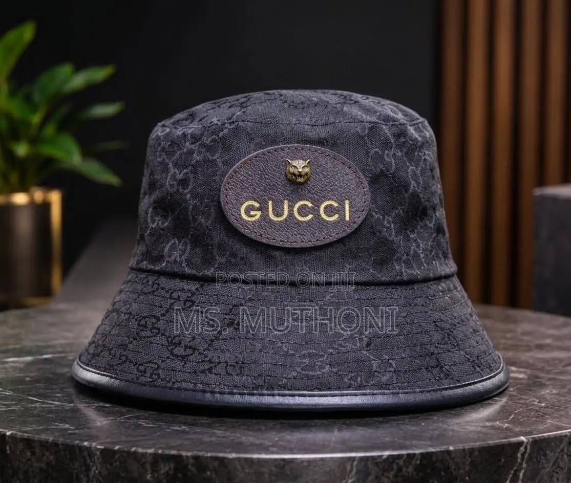 GG Gucci Monogram Canvas Bucket Hat